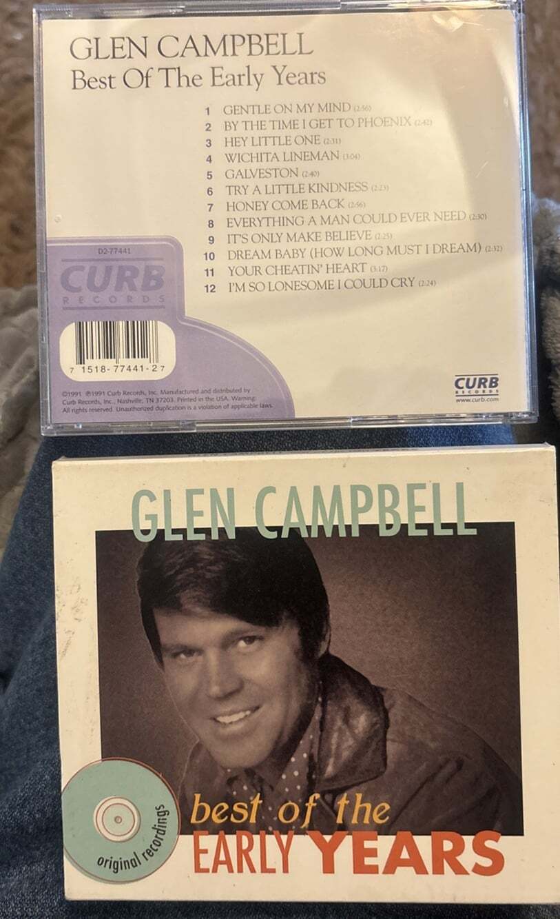 Best of the Early Years by Campbell, Glen (CD, 1991) - Picture 4 of 6